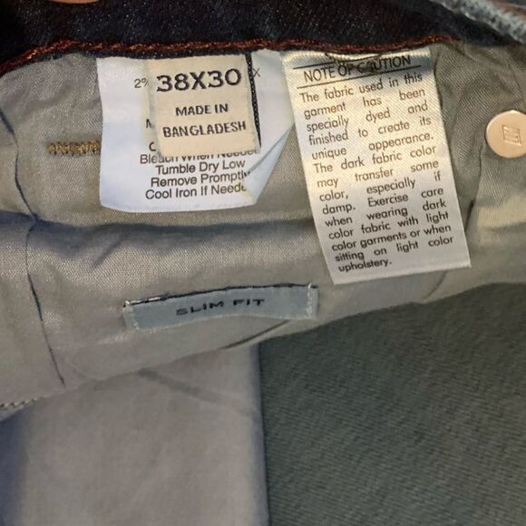Joseph Abboud 38x30 jeans blue - Picture 4 of 4